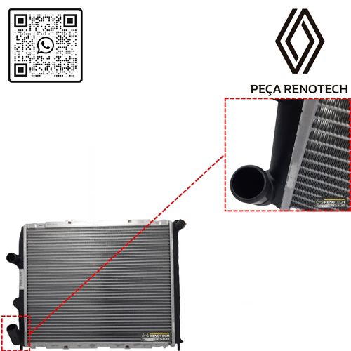 RN 430143-X 7700430143 RADIADOR KANGOO 1.6 C AR COND. - 3